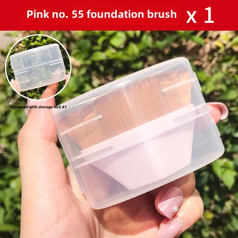 55 Magic Traceless Petal Makeup Brush Foundation Powder Beauty Tool - Image 2