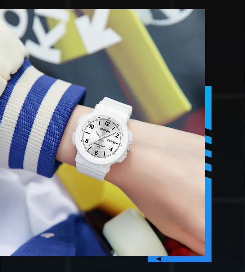 Sanda Luminous Cross-Border Watch for Kids Waterproof Dual Calendar — feature 25