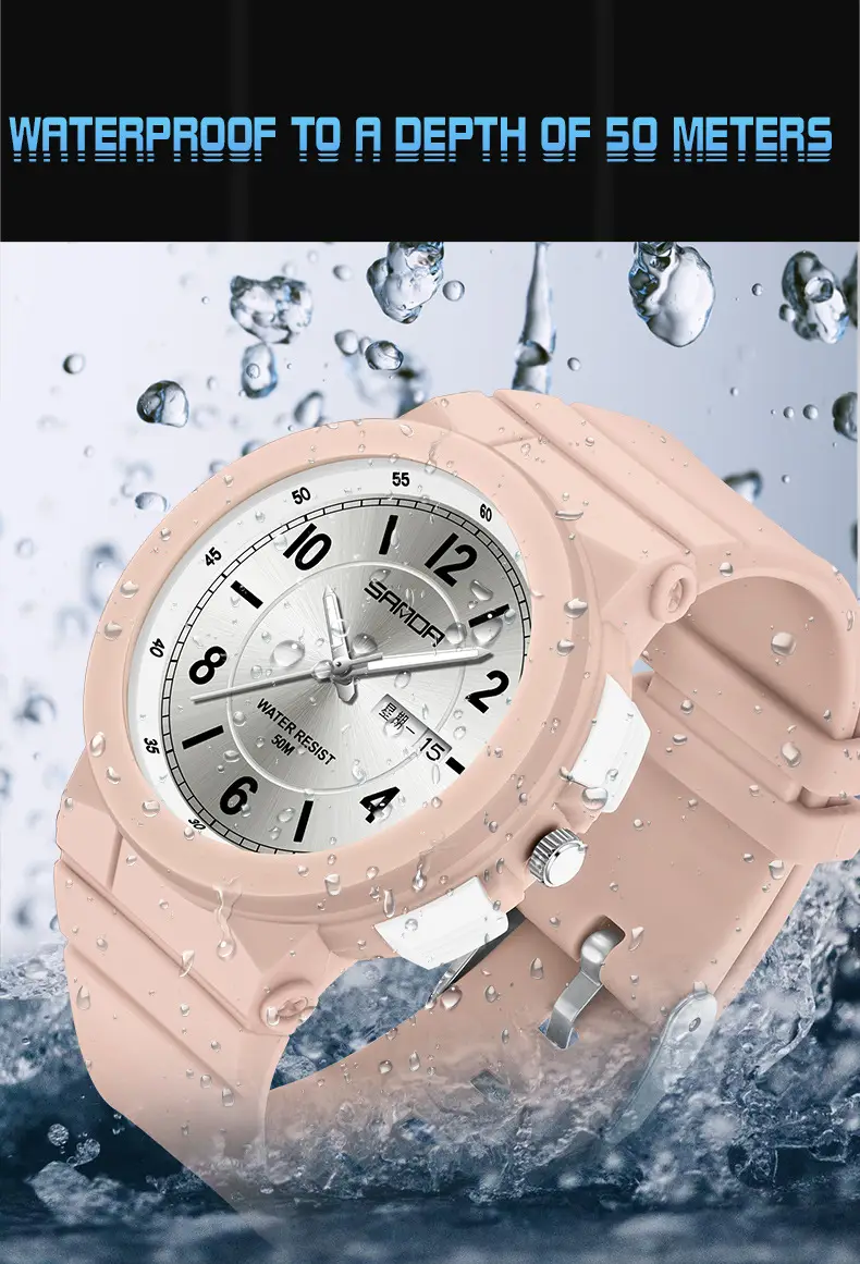 Sanda Luminous Cross-Border Watch for Kids Waterproof Dual Calendar — feature 46