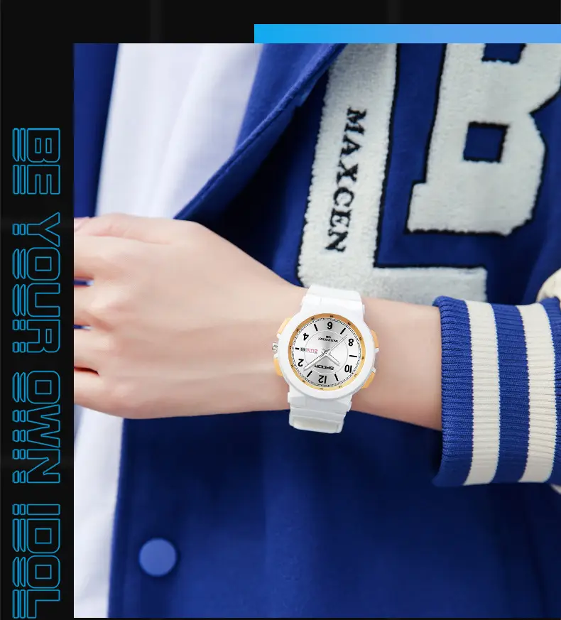 Sanda Luminous Cross-Border Watch for Kids Waterproof Dual Calendar — feature 6