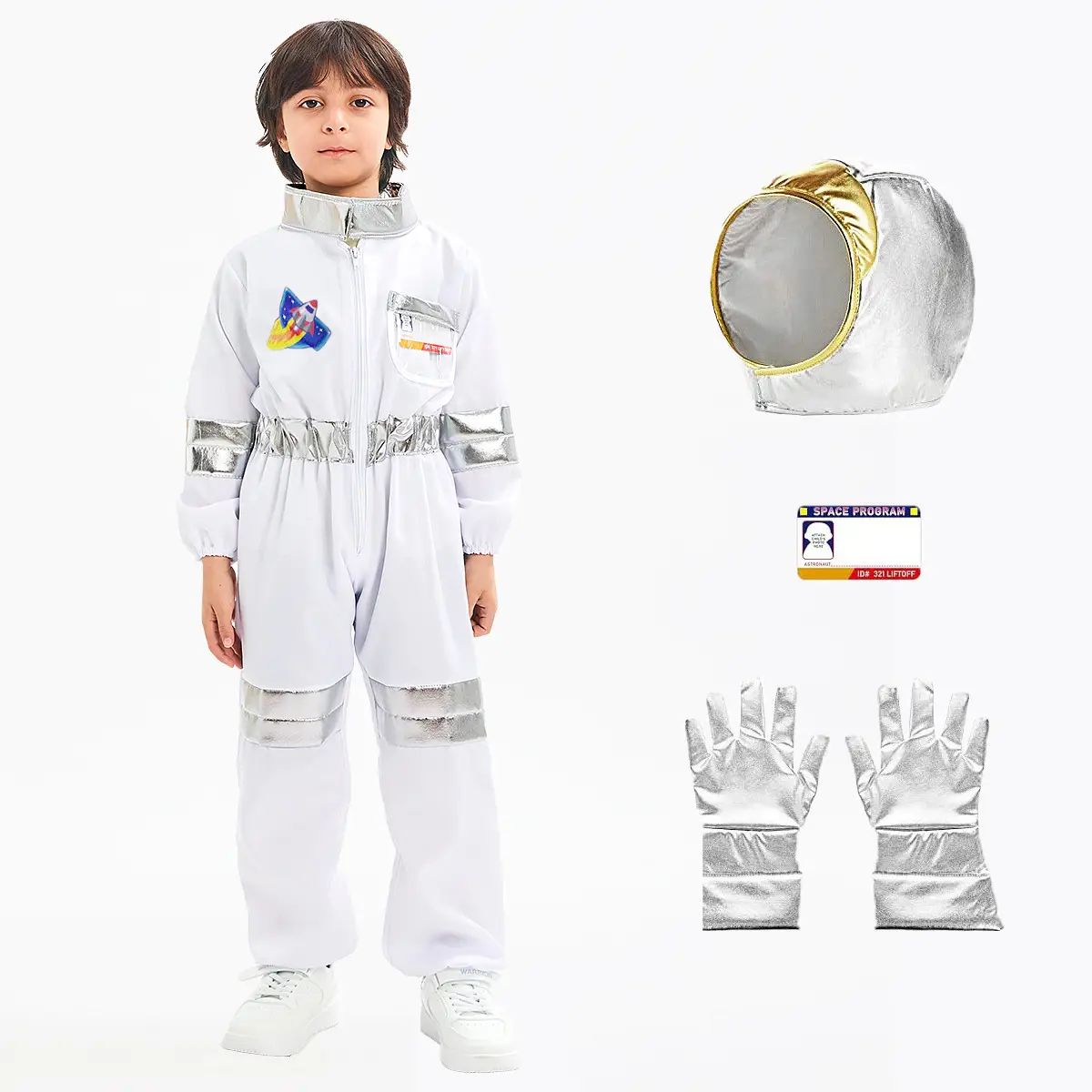 Children's Space Suit Halloween Cosplay Performance Suit - Image 2