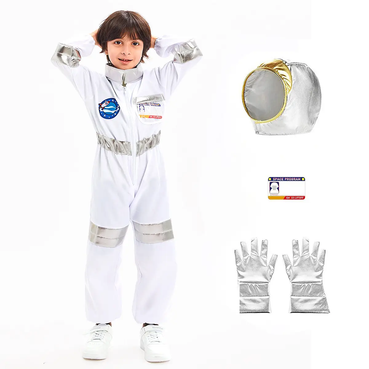 Children's Space Suit Halloween Cosplay Performance Suit - Image 4