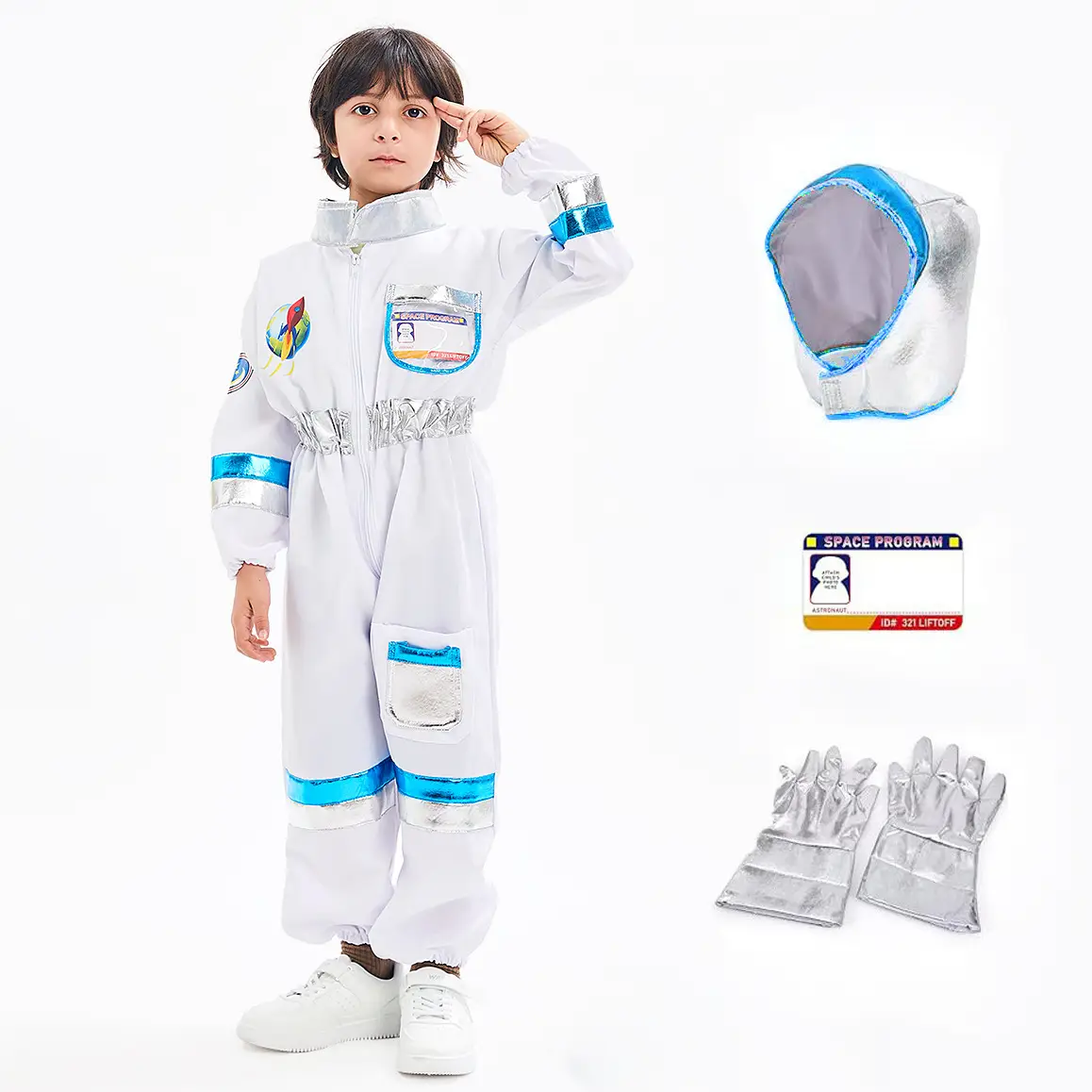 Children's Space Suit Halloween Cosplay Performance Suit - Image 8