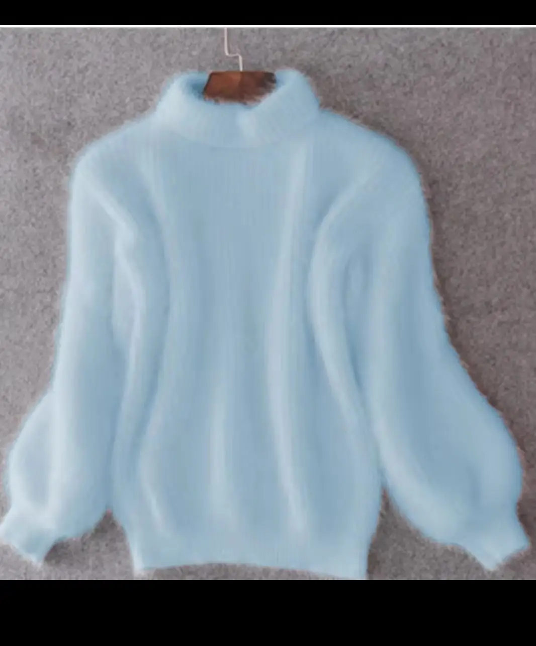 2025 Winter Mink Velvet Half Turtleneck Sweater Women - Image 12