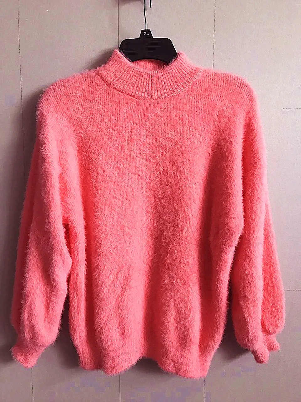 2025 Winter Mink Velvet Half Turtleneck Sweater Women - Image 2
