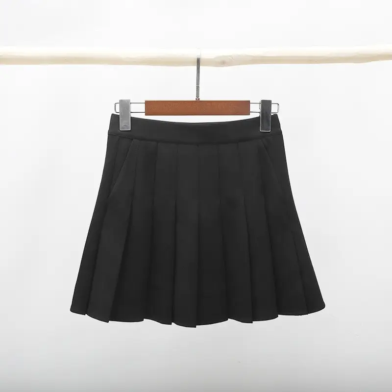 2023 Summer Pink Pleated Skirt Women Length 40cm - Image 2