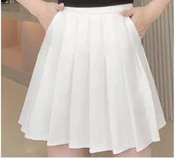 2023 Summer Pink Pleated Skirt Women Length 40cm - Image 7