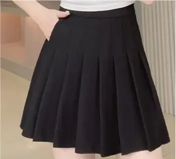2023 Summer Pink Pleated Skirt Women Length 40cm - Image 8