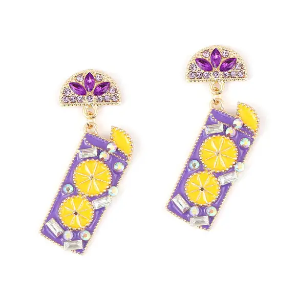 Cute Bicycle Charm with Pearl & Diamond Earrings — feature 31