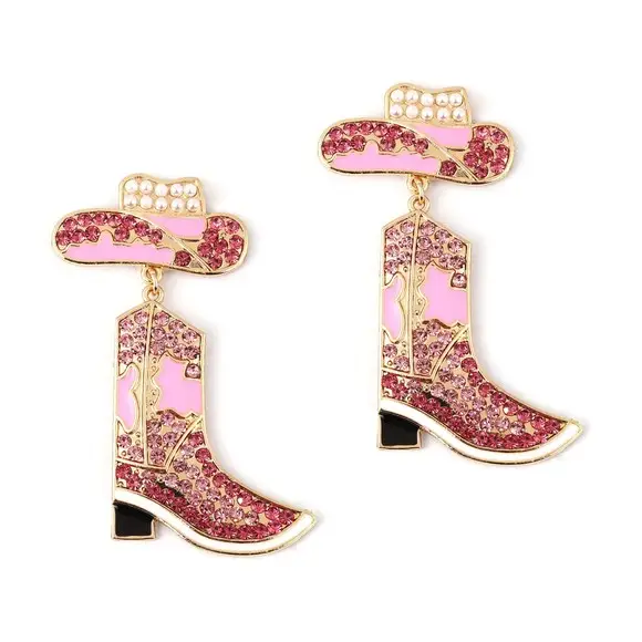Cute Bicycle Charm with Pearl & Diamond Earrings — feature 35