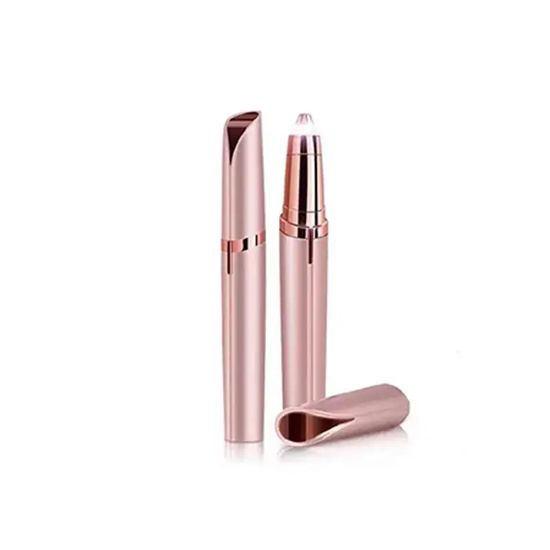 Electric Eyebrow Trimmer Rechargeable Rose Gold