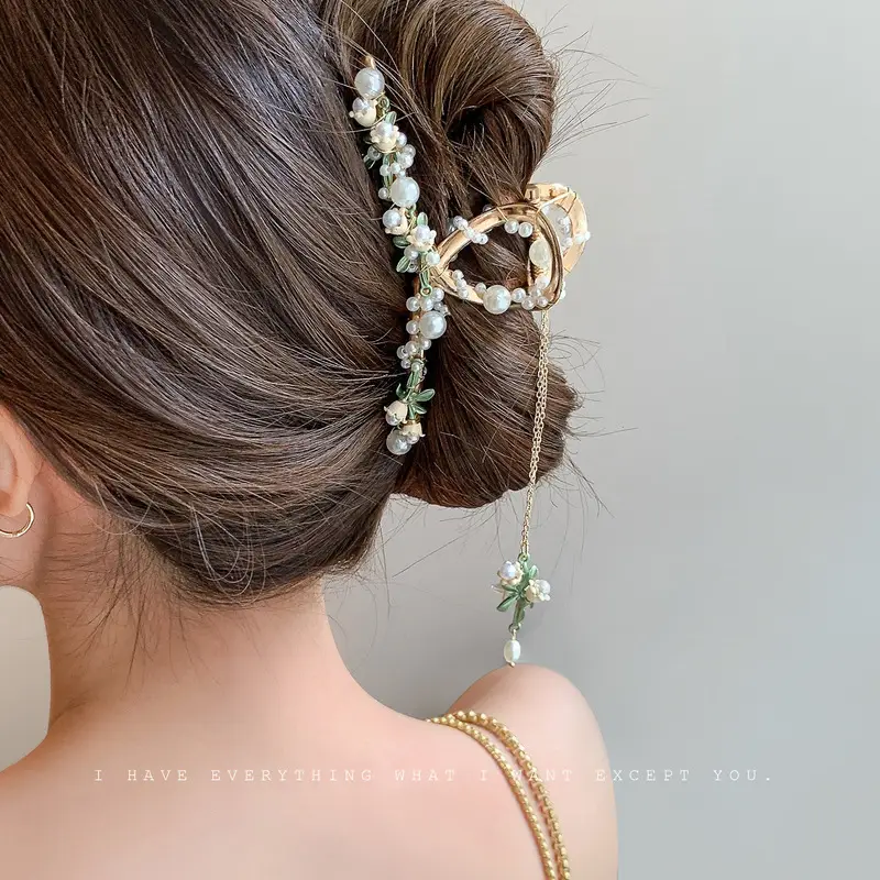 Suzuki Hairpin with Pearl Drop for Women