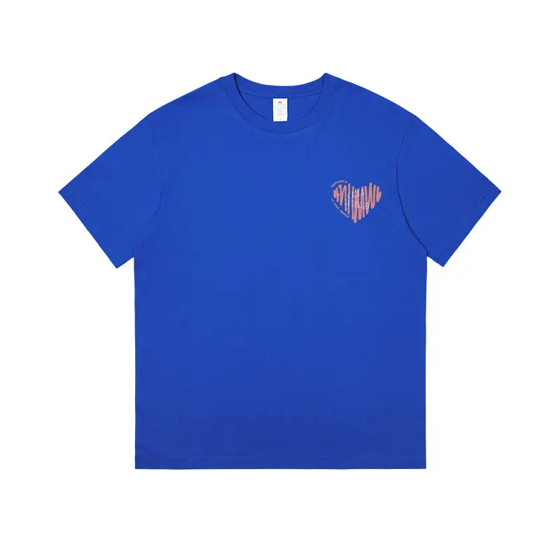 Women Pure Cotton Heart Print T-Shirt White - Image 9