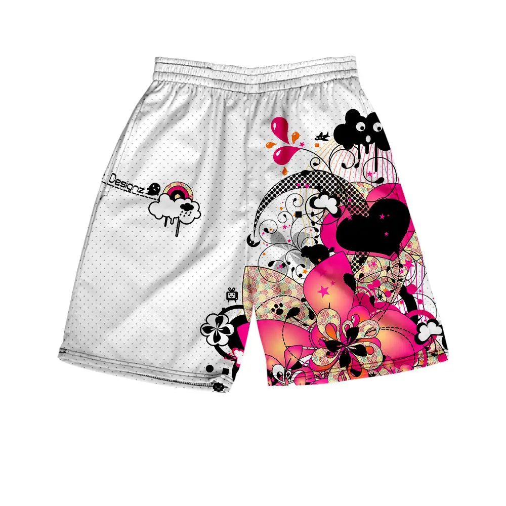 3D Love Printed Cross Border Shorts Set - Image 11