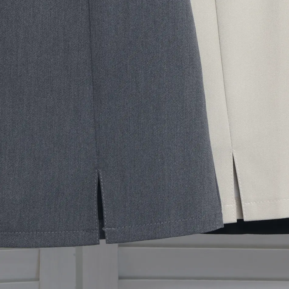 Women's 2023 A-Line Skirt Grey Slimming Fabric - Image 6