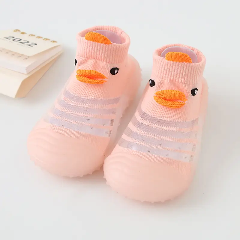 Baby Yellow Duck Non-Slip Socks Summer