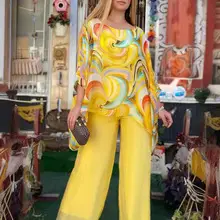 2023 Floral Print Short Sleeve T-Shirt Women — feature 3
