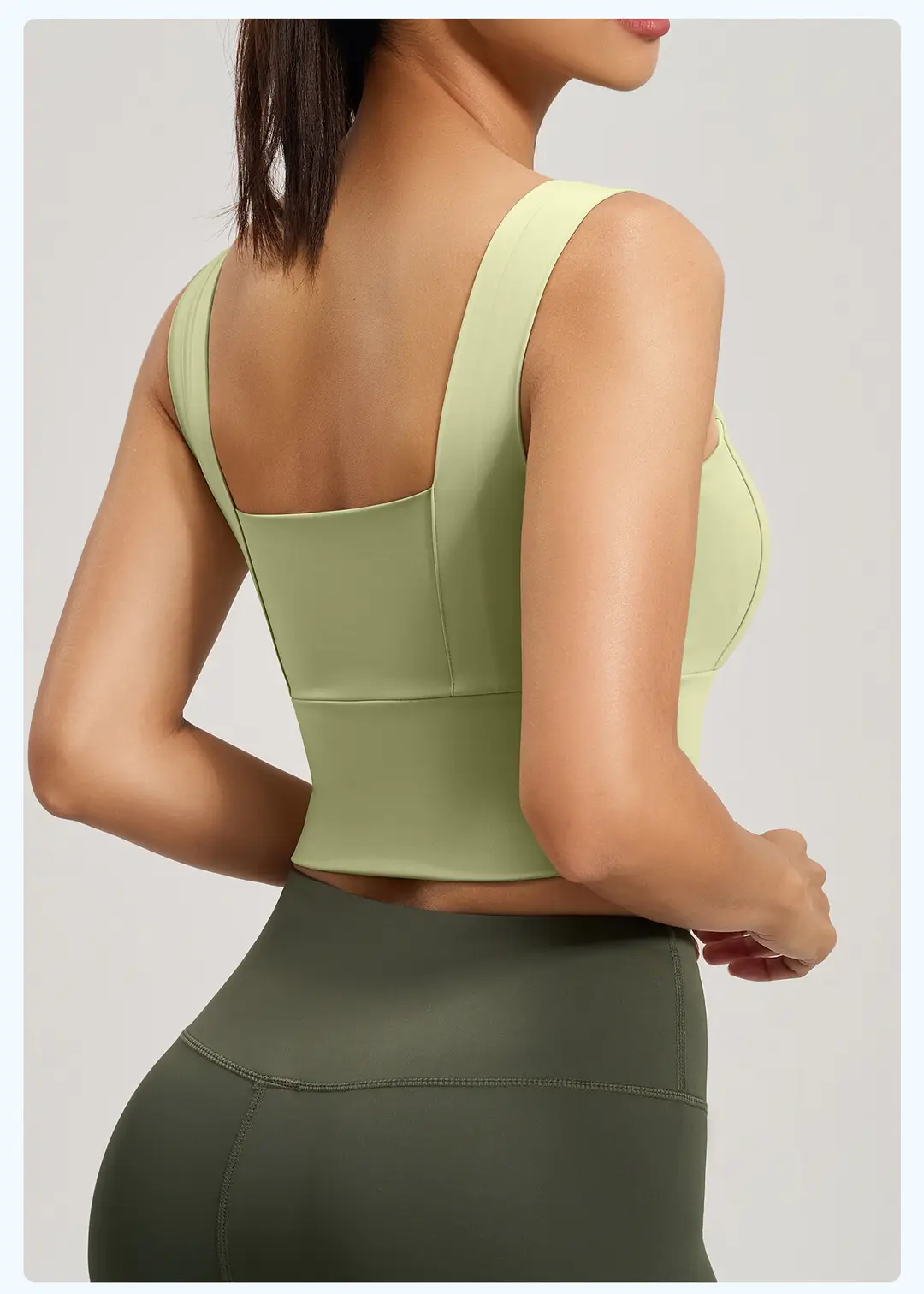 Cross-Border Popular Wide-Strap Sports Bra with Integrated Fixed Chest Pads, High-Intensity Yoga Vest, High-Elasticity Bra for Women — feature 29