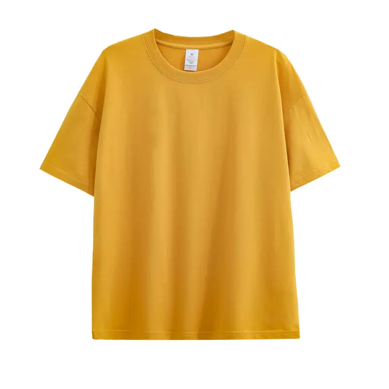 Men Women Cotton T-Shirt Green 230g - Image 13