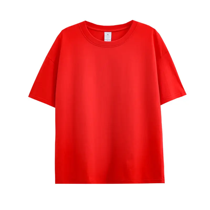 Men Women Cotton T-Shirt Green 230g - Image 14