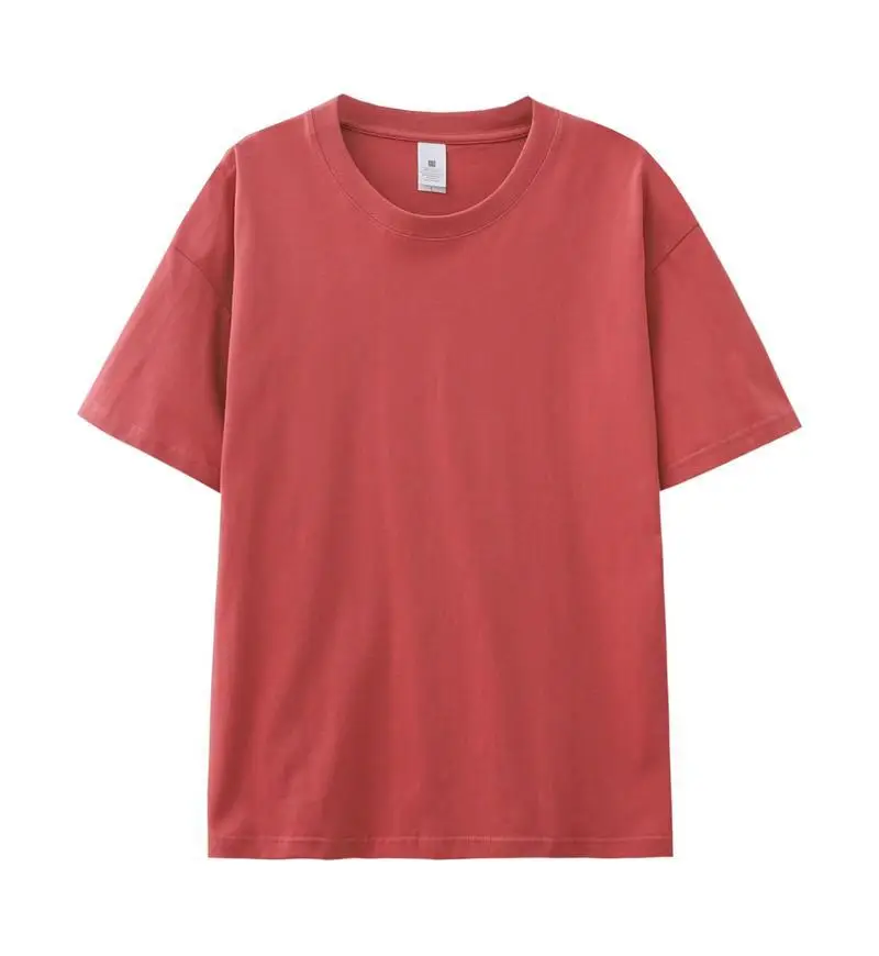 Men Women Cotton T-Shirt Green 230g - Image 20