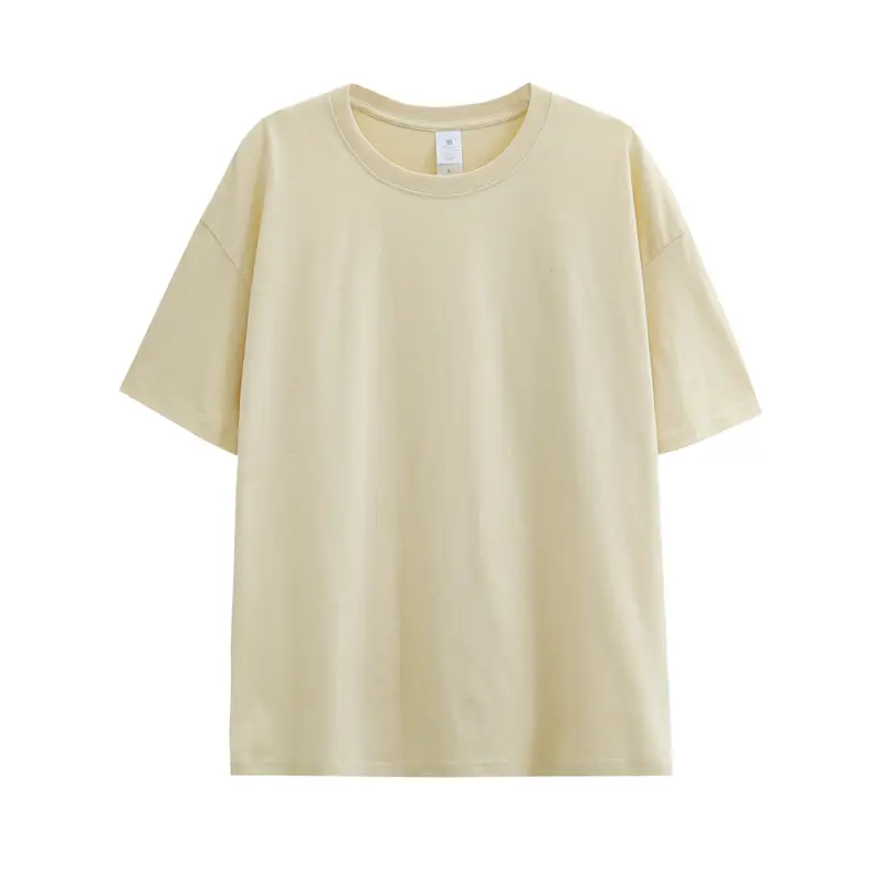Men Women Cotton T-Shirt Green 230g - Image 6