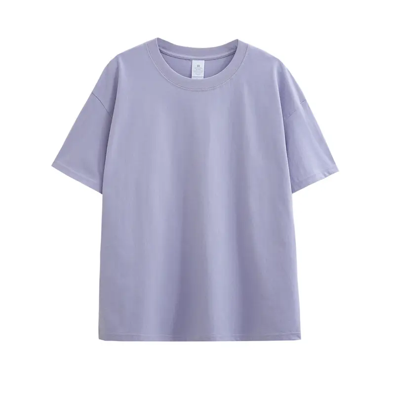 Men Women Cotton T-Shirt Green 230g - Image 7