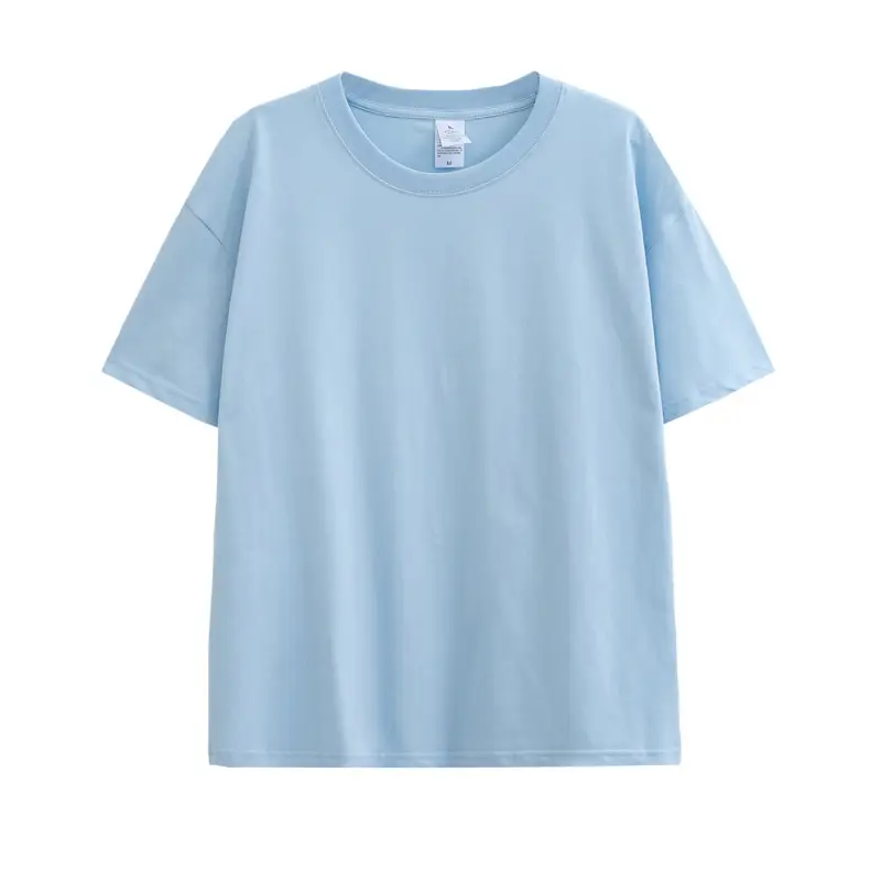 Men Women Cotton T-Shirt Green 230g - Image 8