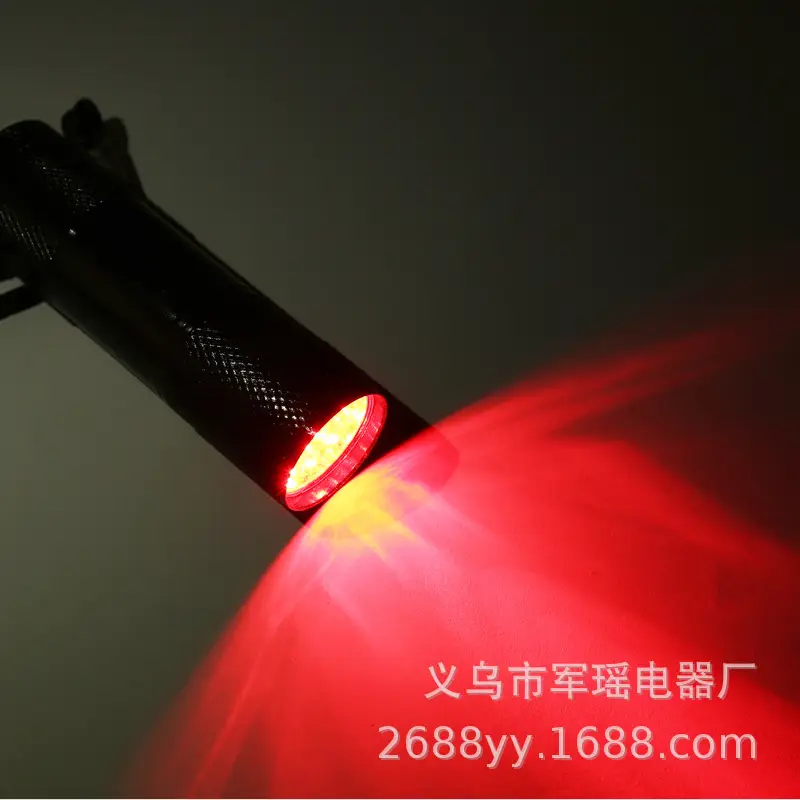 9 Led Red Flashlight 625Nm Blood Vessel Search - Image 2
