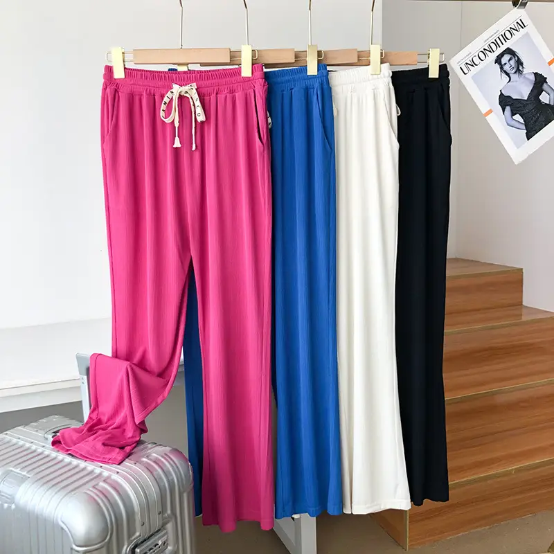 Women's Ice Silk Cool Pants Large Summer Wear - Image 5