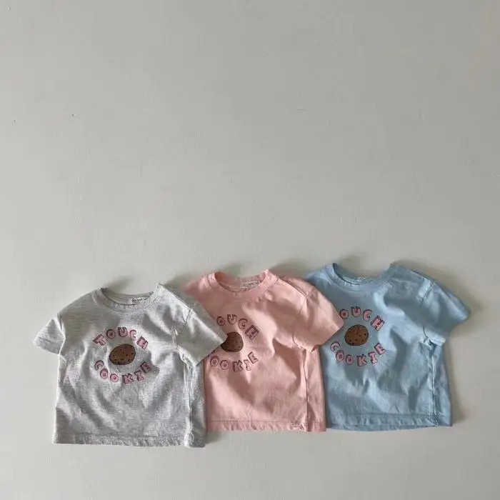 Baby T-shirts Spring Summer Short Sleeve Cotton Round Neck - Image 4
