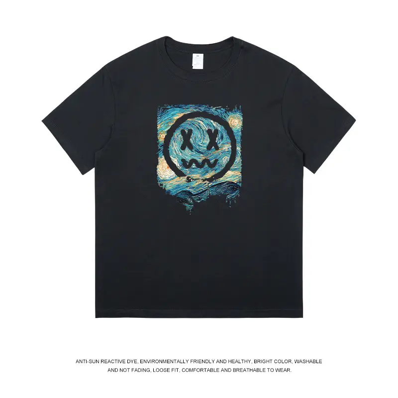 Van Gogh Graffiti-Black