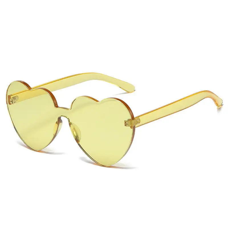 Purple Heart-Shaped Sunglasses for Street Photography & Marine Use - Image 10