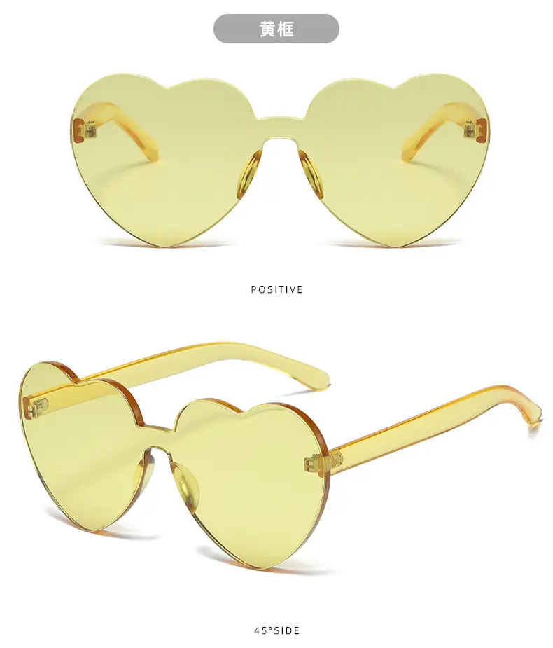 Purple Heart-Shaped Sunglasses for Street Photography & Marine Use — feature 13