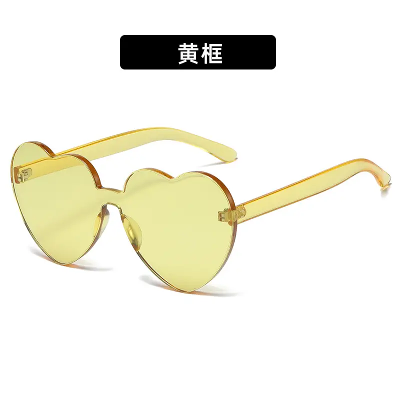 Purple Heart-Shaped Sunglasses for Street Photography & Marine Use - Image 5