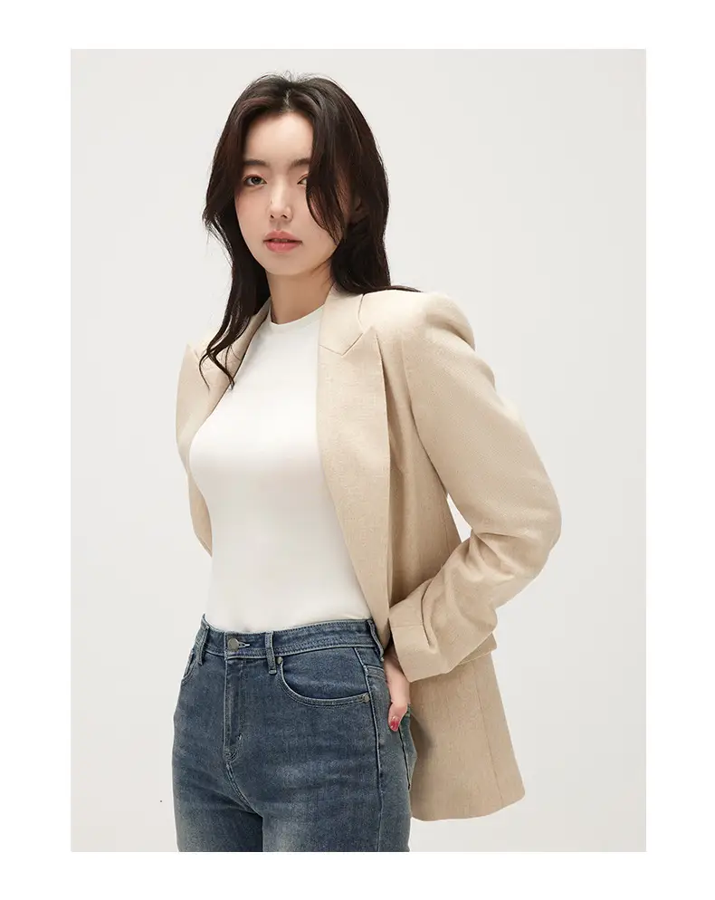 Women Black Long Sleeve Half-High Collar T-Shirt — feature 21