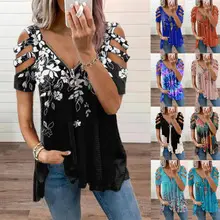 Black Off-Shoulder Ruffled Chiffon T-Shirt for Women — feature 23