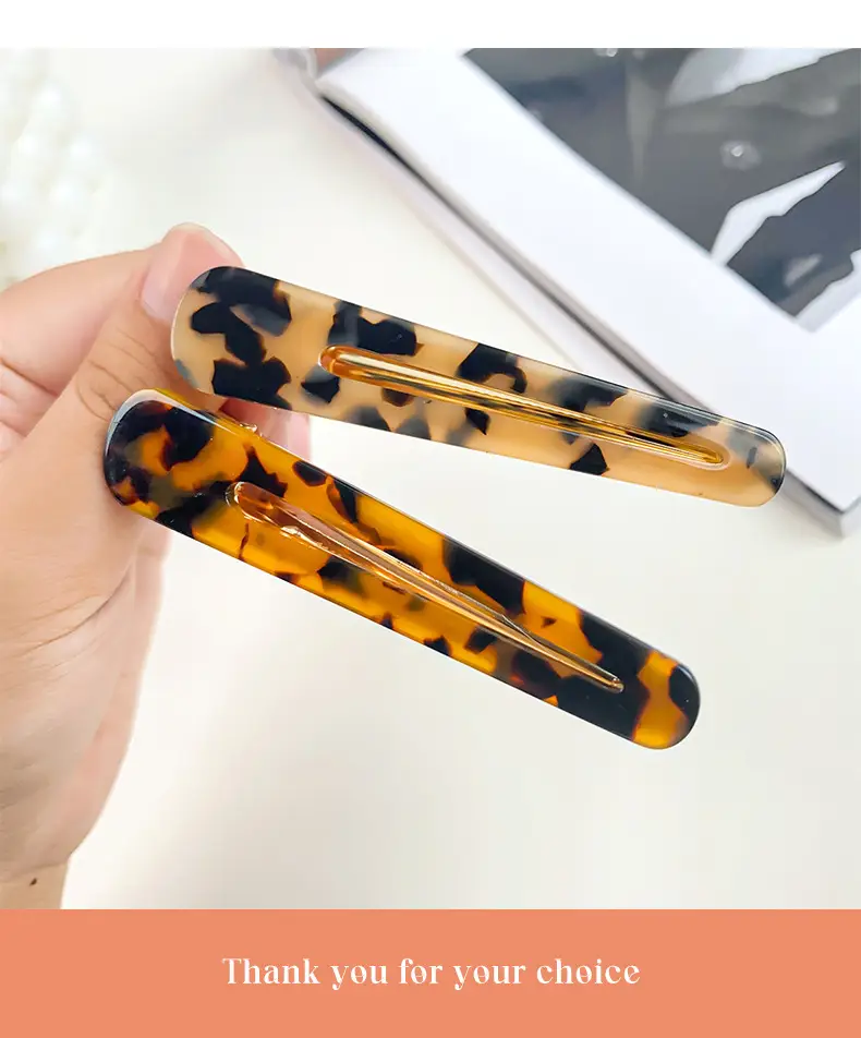 Korean Style Hairpin Clip Blue Duckbill Clip — feature 13