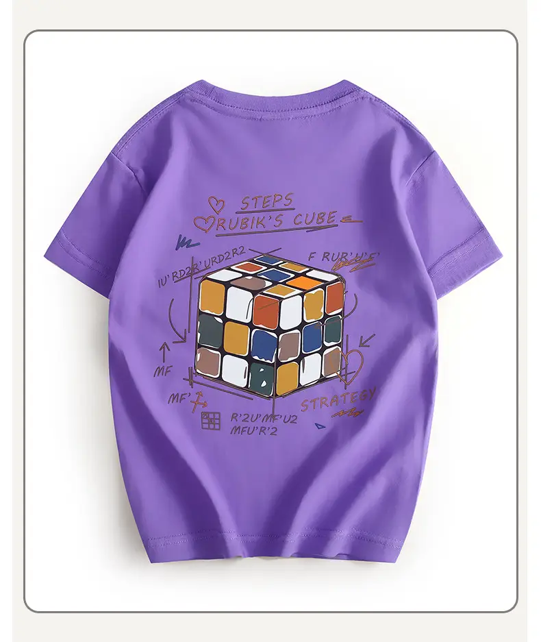 Children's Green Graphic T-Shirt Boys Summer Wear - Image 4
