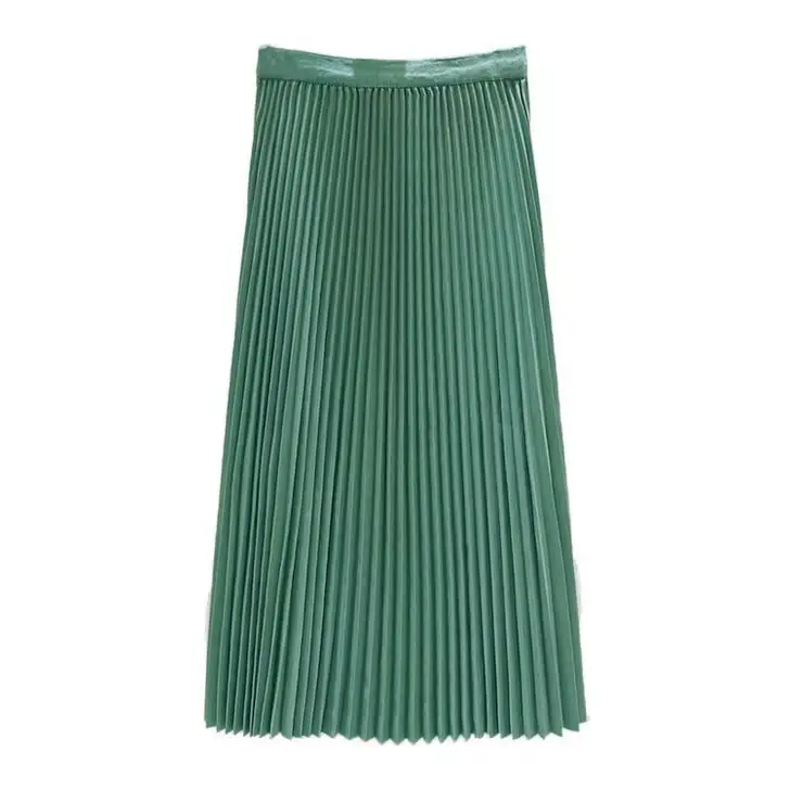 Women's A-Line Printed Skirt Cream Longwear