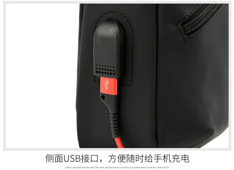 Blue Leather Crossbody Bag for Men — feature 25