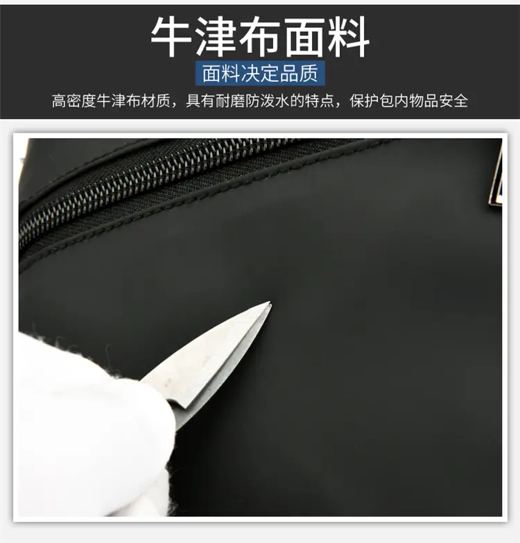 Blue Leather Crossbody Bag for Men — feature 7