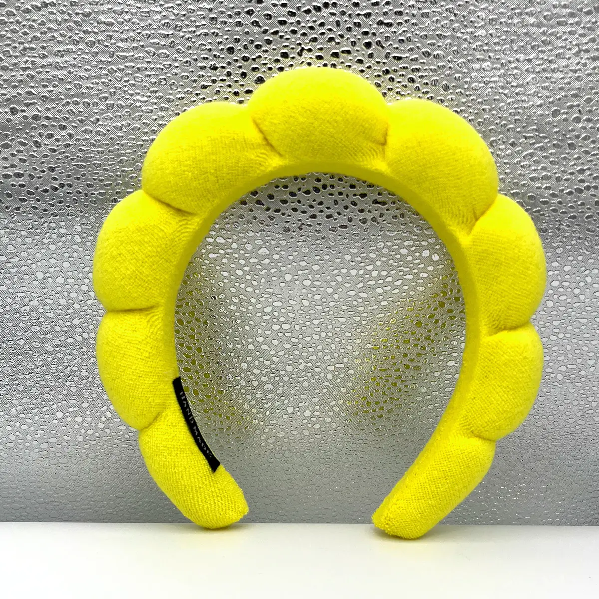 Bright yellow headband