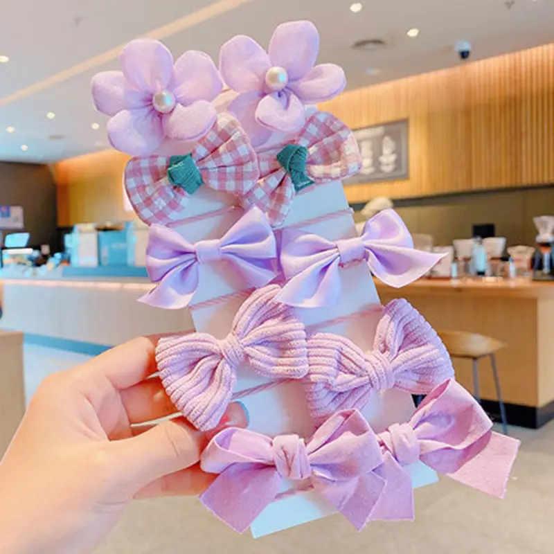 2# Purple Bow 10 Piece Set 10 Piece Set-No Jam