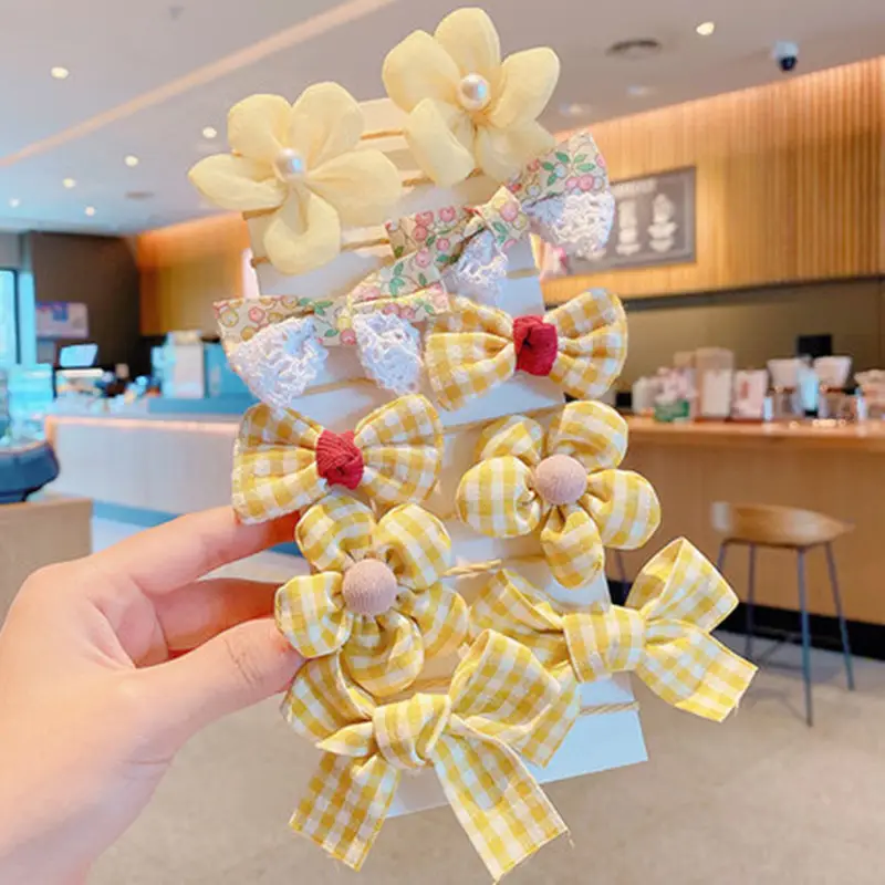 8# yellow bow 10 piece set 10 piece set-no jam