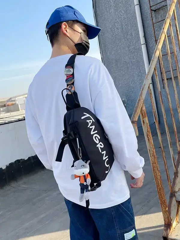 Trending Man's Japanese Style Crossbody Bag Large Capacity - Image 12