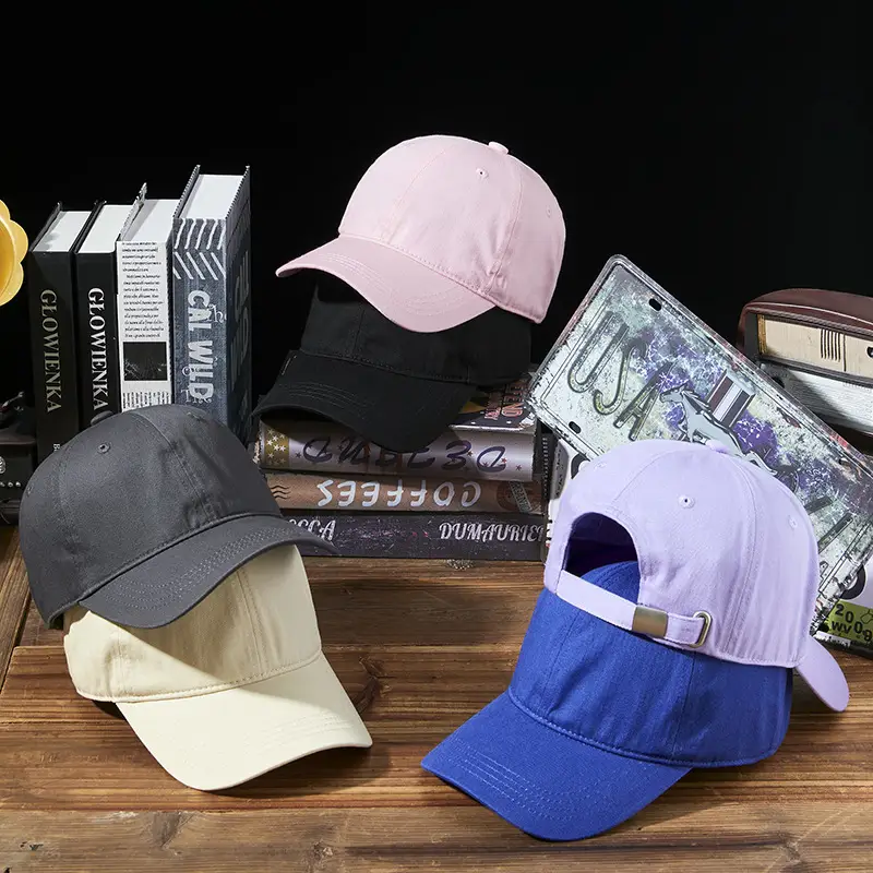 Men Women UV Baseball Cap Cream Sunshade