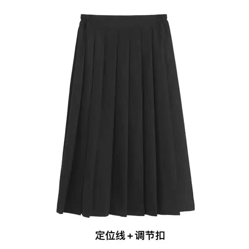 Black Pleated Skirt Sailor Suit Basic Uniform