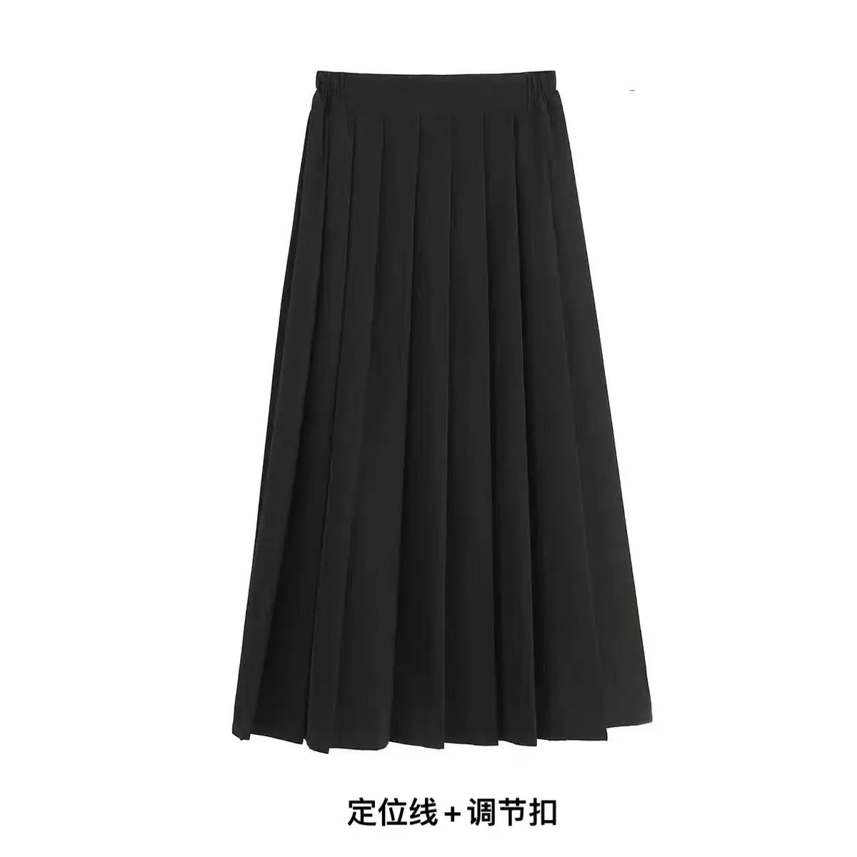 Black Pleated Skirt Sailor Suit Basic Uniform
