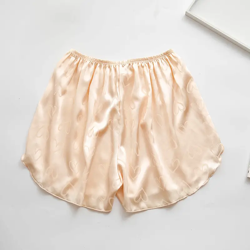 Women's Jacquard Satin Safety Shorts Large - Image 3